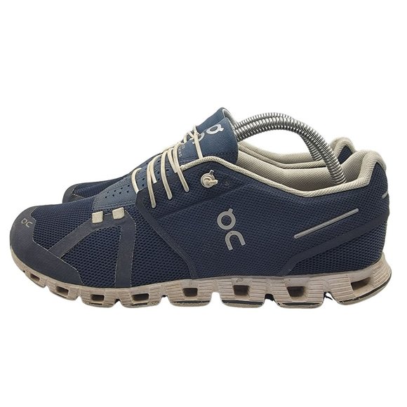 On Cloud Running Mens 9.5 Denim Blue White Athletic Lightweight Shoes main image 4